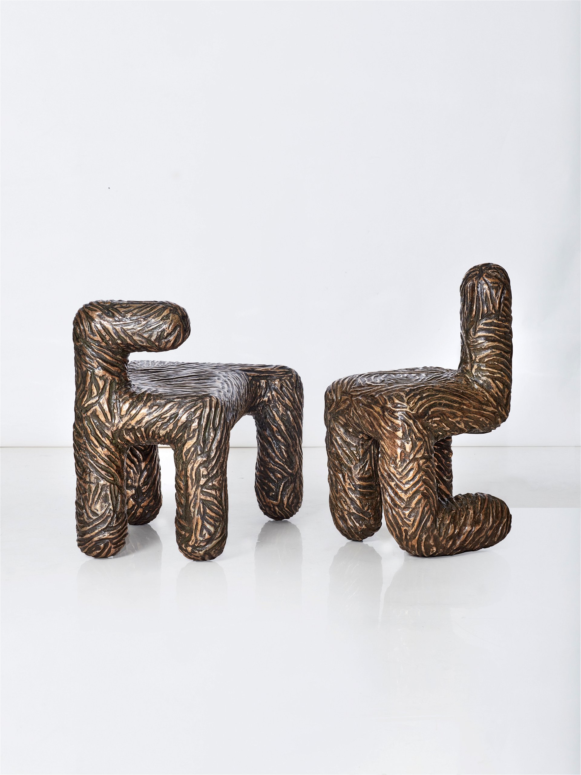 Animalische Stühle: Ist es eine Skulptur oder ein Stuhl? Der südafrikanische Künstler und Designer Atang Tshikare setzt auf Handarbeit. Seine Stücke sind limitiert. southernguild.co.za