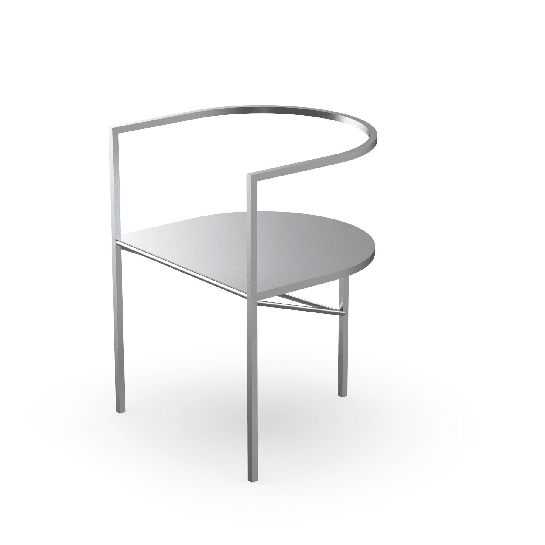 Eleganz: Der Dining Chair »Sebastian« ist aus wiederverwertetem Stahl gefertigt. c-rocopenhagen.com