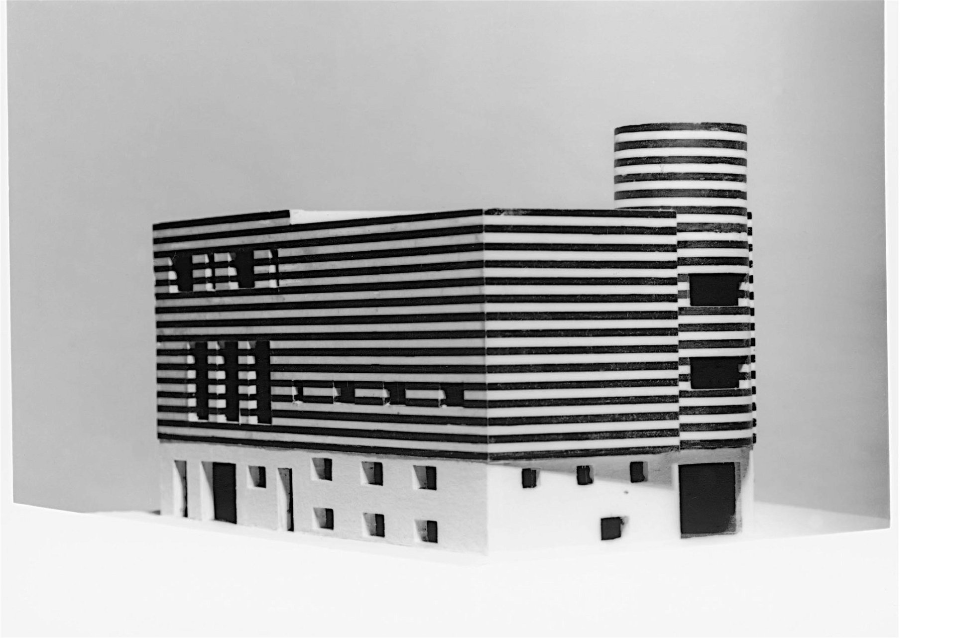 Adolf Loos, Haus Josephine Baker, Paris XVI, Avenue Bugeaud, Frankreich (Projekt für den Um- und Zusammenbau zweier bestehender Häuser), 1927