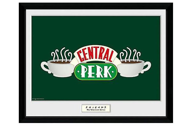Das Logo vom berühmten »Café Central Perk«, in dem sich die »Friends« in der Serie regelmäßig treffen, gibt es als Bild zu kaufen.