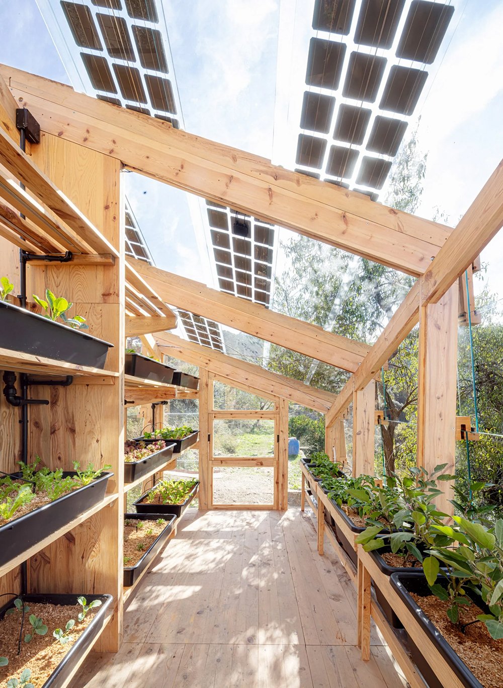 »Das Solar-Gewächshaus stellt den nächsten Schritt in Richtung einer ökologischeren und landwirtschaftlichen Transformation dar sowie den Fortschritt bei der Bekämpfung von Nahrungsmittel- und Energiearmut«, so das IAAC-Designteam um Vicente Guallard und Daniel Ibañez. iaac.net