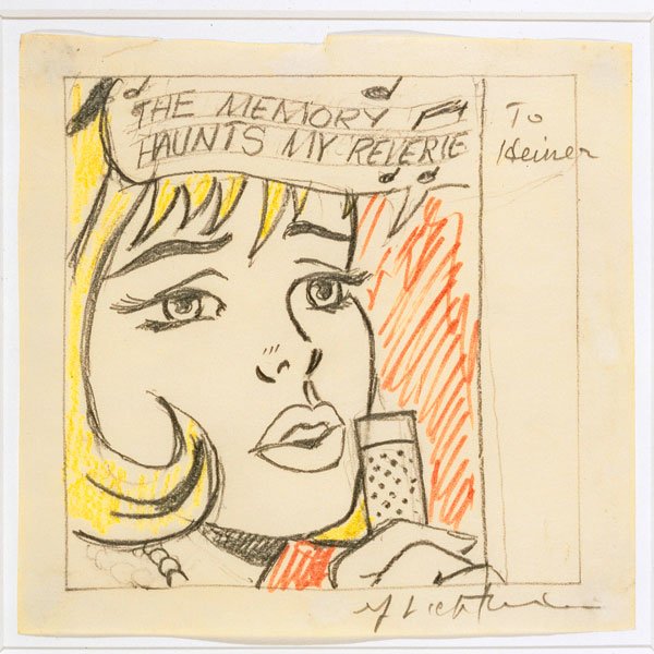 Roy Lichtenstein, The Memory Haunts my Reverie, ca.1965