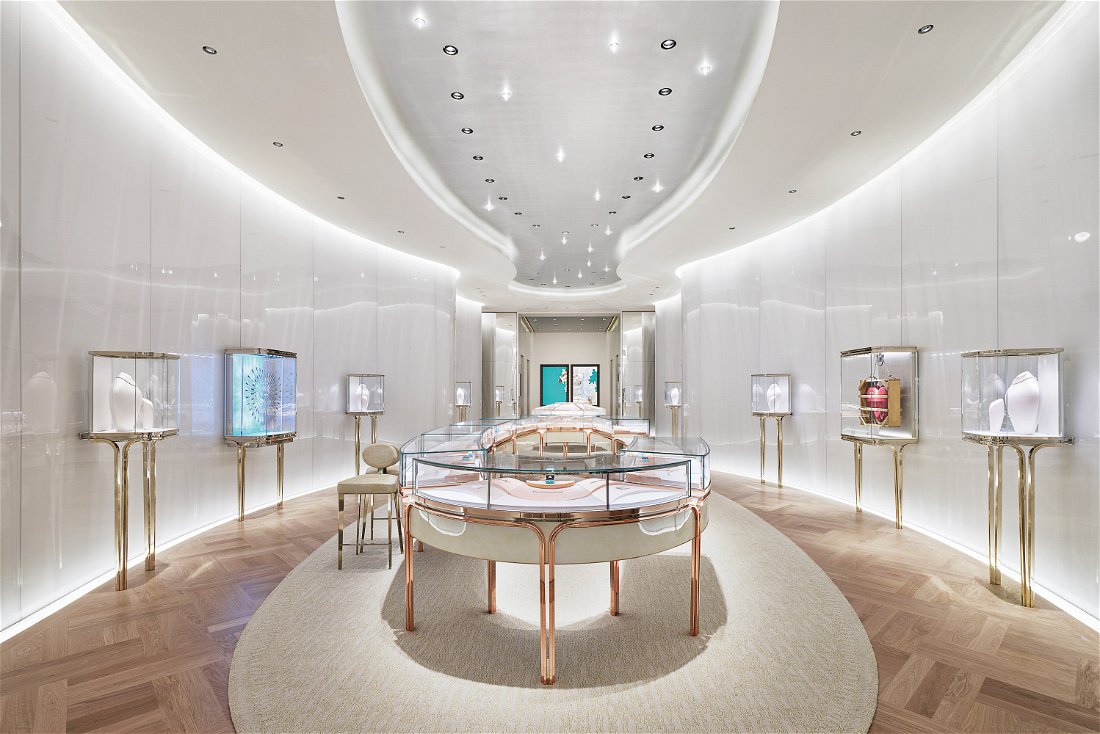 »The Landmark« - die Boutique von Tiffany gestaltet von Star-Designer Peter Marino.