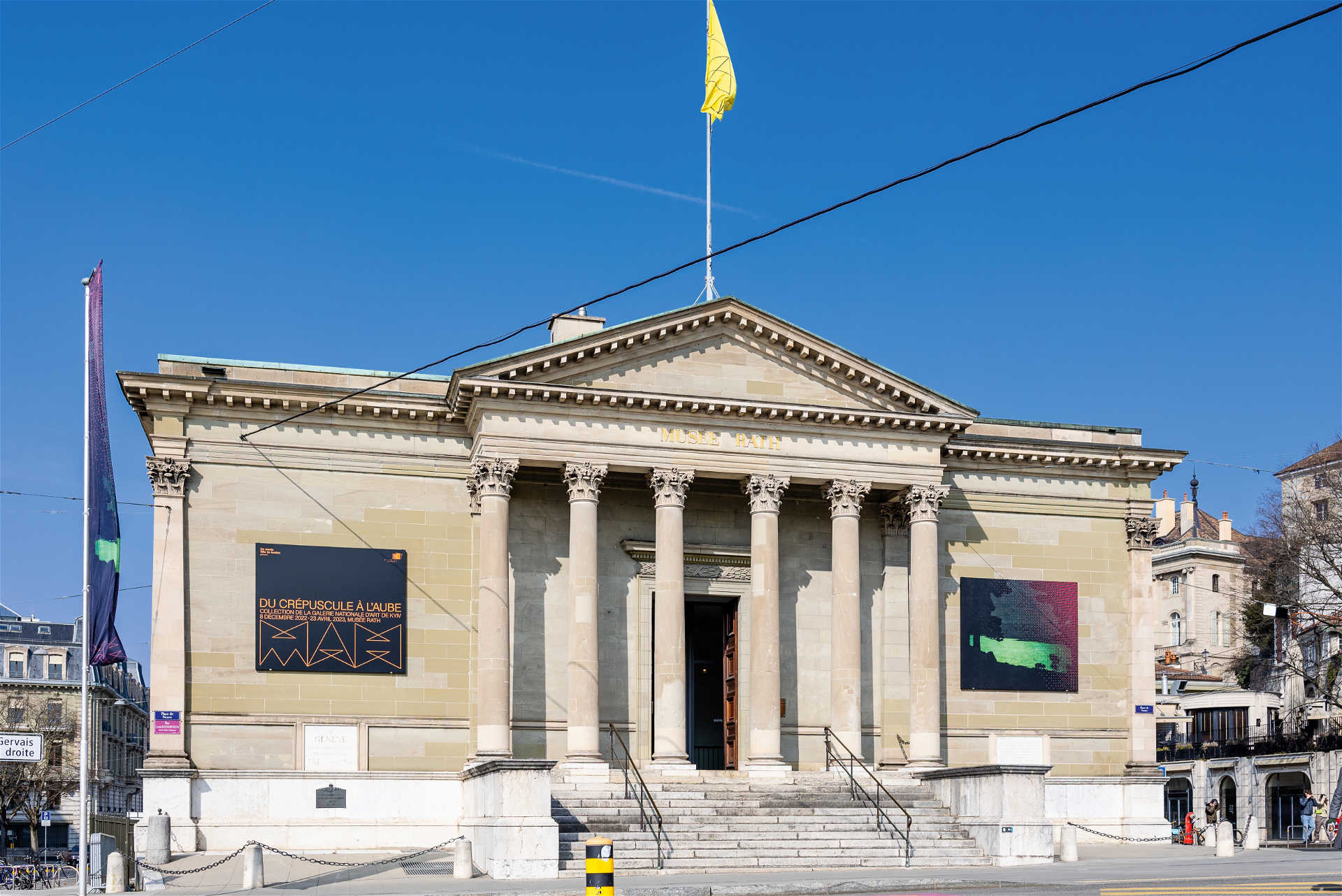 Solider Senior: Das 1826 eröffnete Musée Rath ist der älteste Kunstbau der Schweiz.